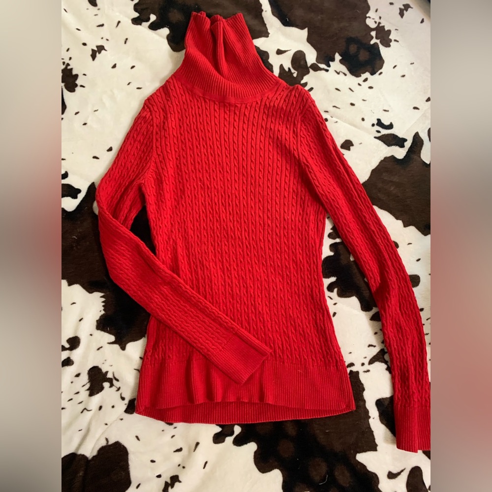 Long sleeve turtle neck